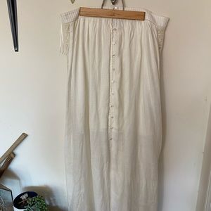Anthropologie Ranna Gill Lace Maxi Skirt